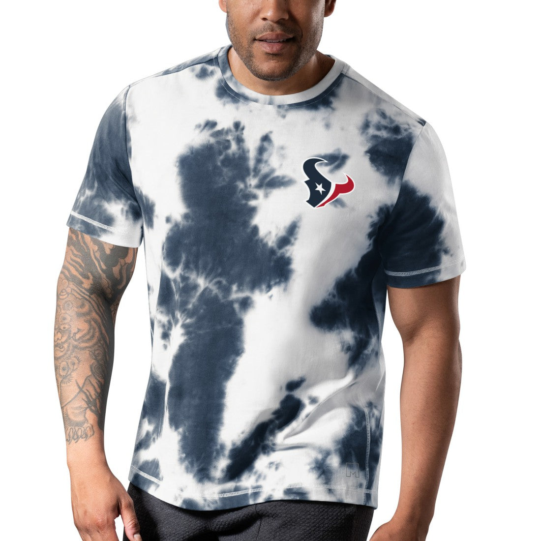 Houston Texans  MSX by Michael Strahan Freestyle Tie-Dye T-Shirt