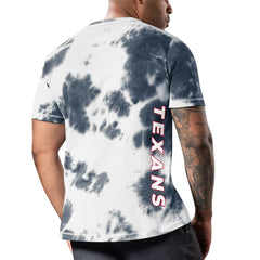 Houston Texans  MSX by Michael Strahan Freestyle Tie-Dye T-Shirt