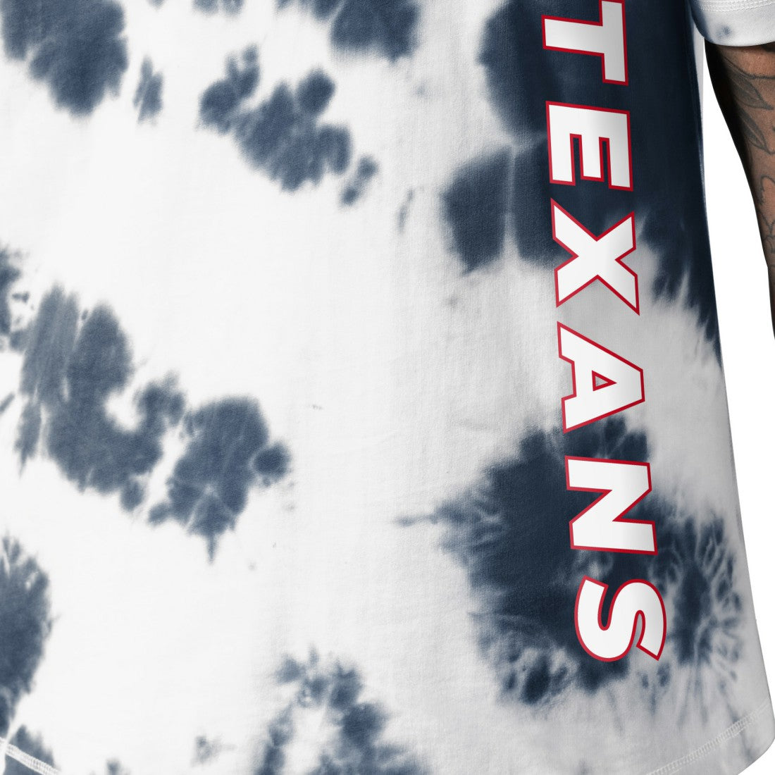 Houston Texans  MSX by Michael Strahan Freestyle Tie-Dye T-Shirt