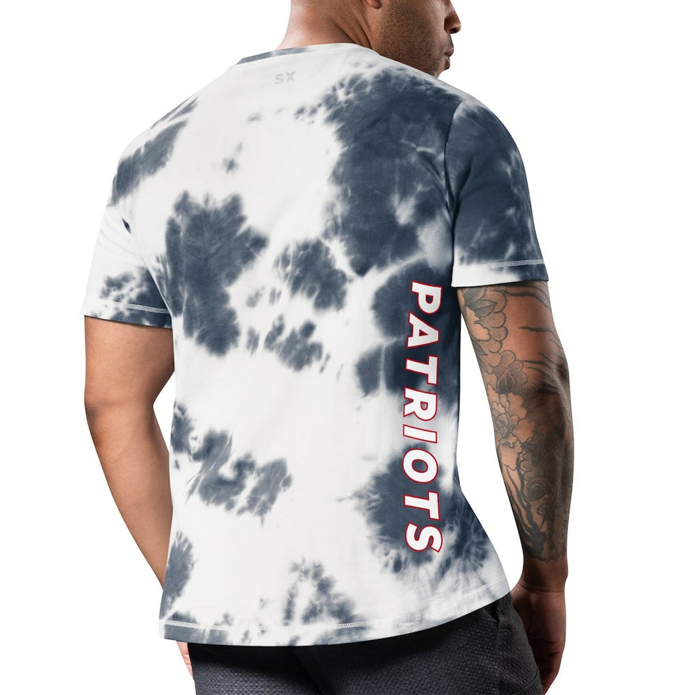 New England Patriots  MSX by Michael Strahan Freestyle Tie-Dye T-Shirt
