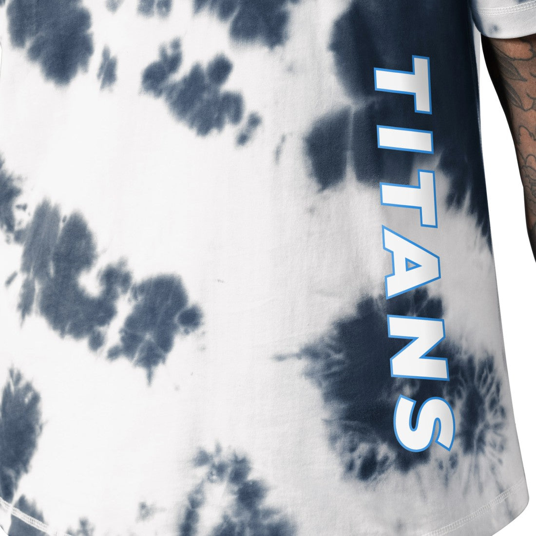 Tennessee Titans  MSX by Michael Strahan Freestyle Tie-Dye T-Shirt