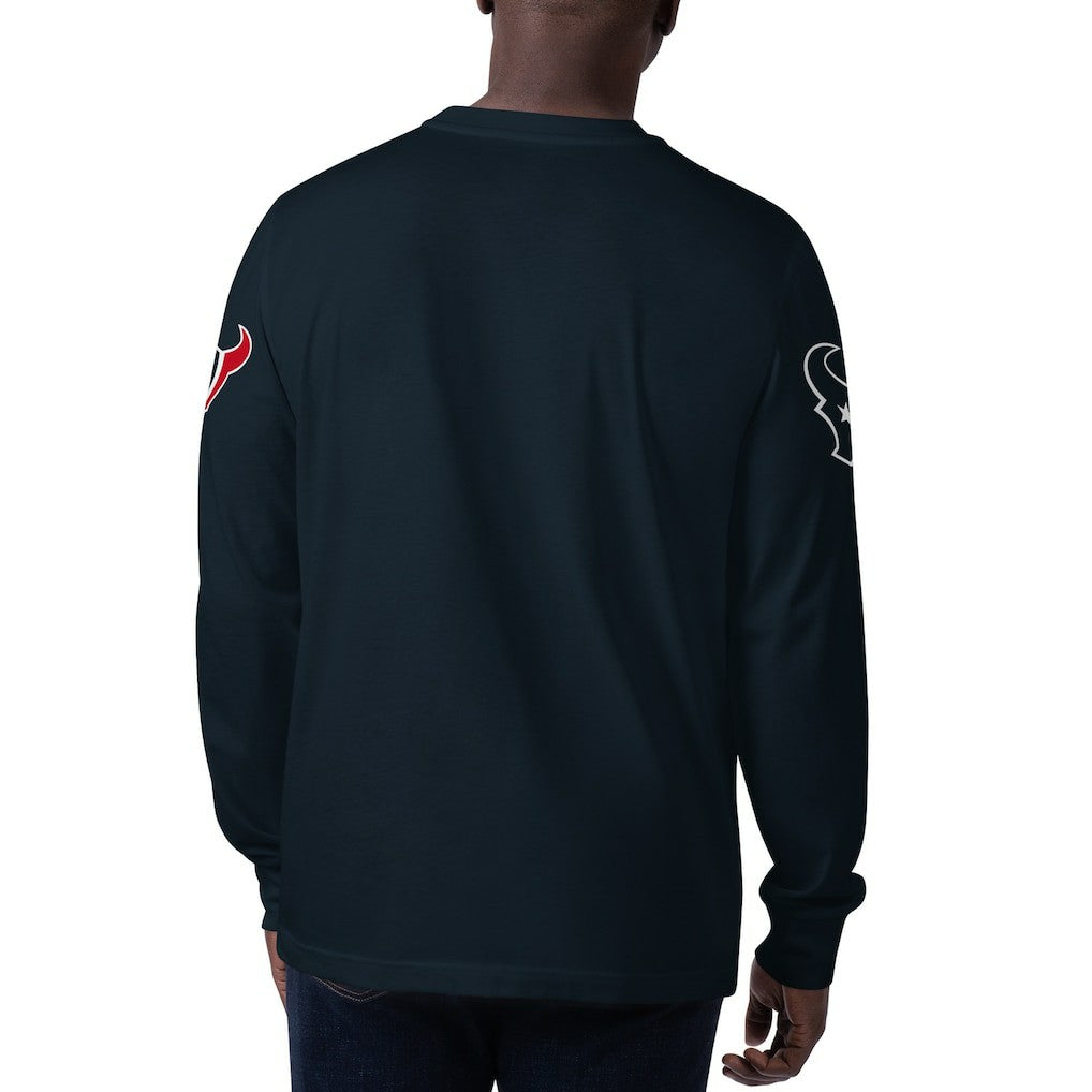 Houston Texans  Starter Clutch Hit Long Sleeve T-Shirt