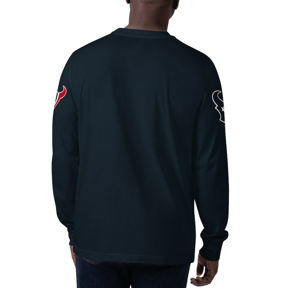 Houston Texans  Starter Clutch Hit Long Sleeve T-Shirt