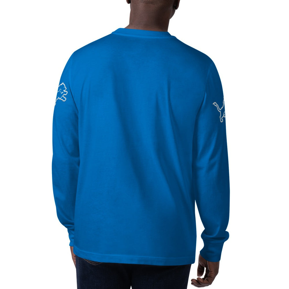 Detroit Lions  Starter Clutch Hit Long Sleeve T-Shirt