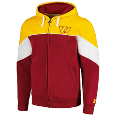 Washington Commanders  Starter Running Back Full-Zip Hoodie