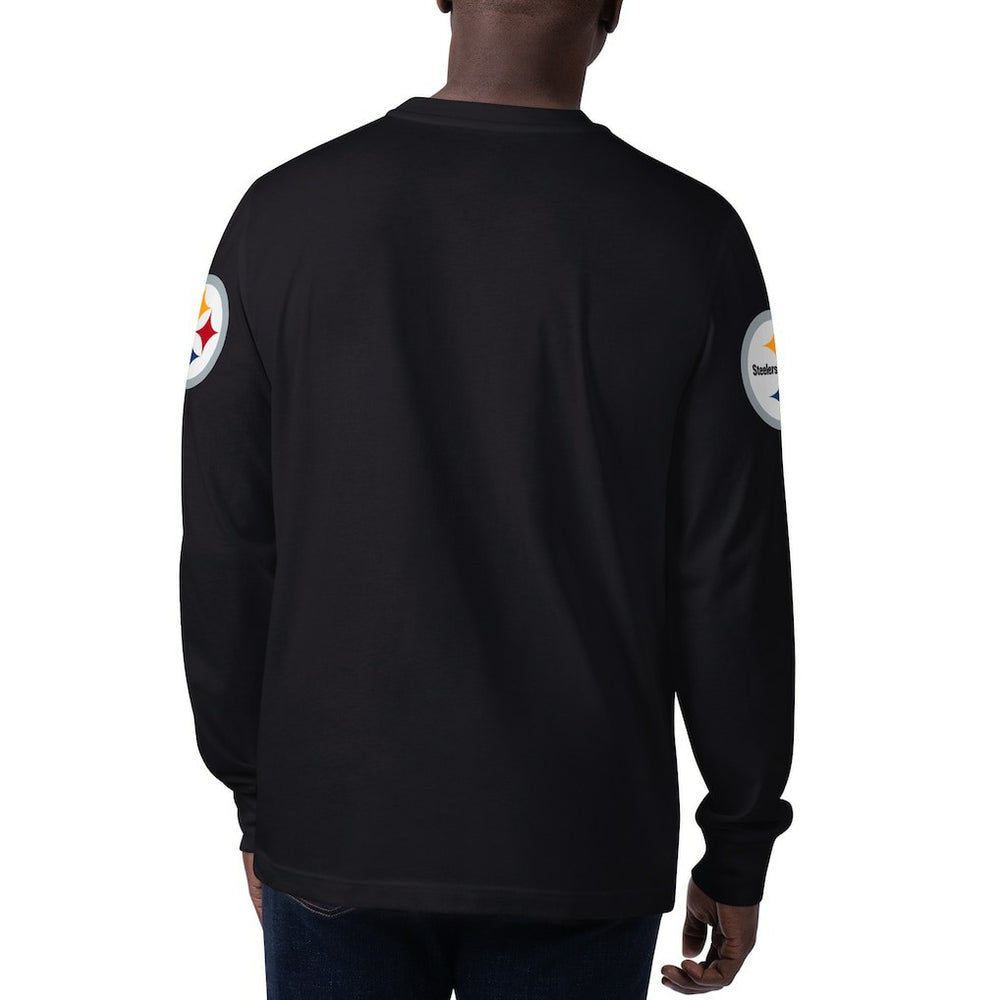 Pittsburgh Steelers  Starter Clutch Hit Long Sleeve T-Shirt