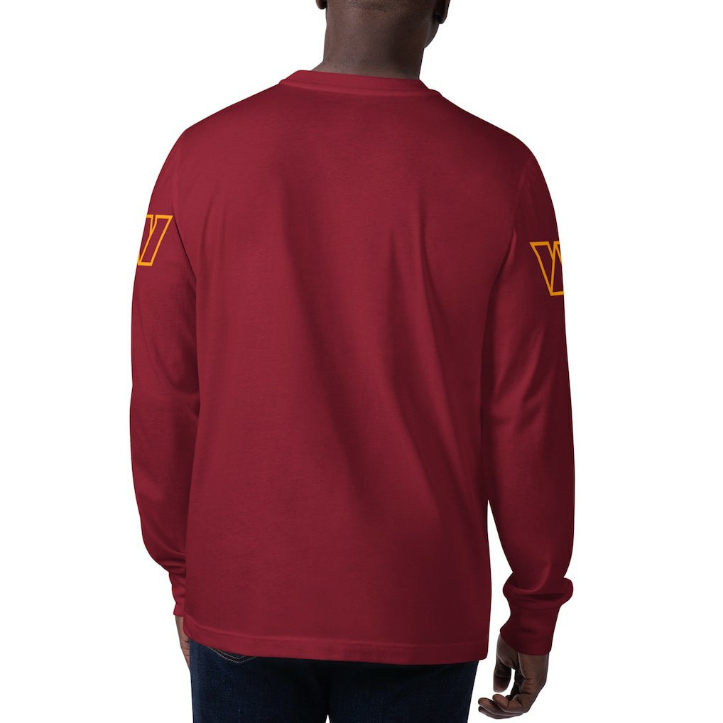 Washington Commanders  Starter Clutch Hit Long Sleeve T-Shirt