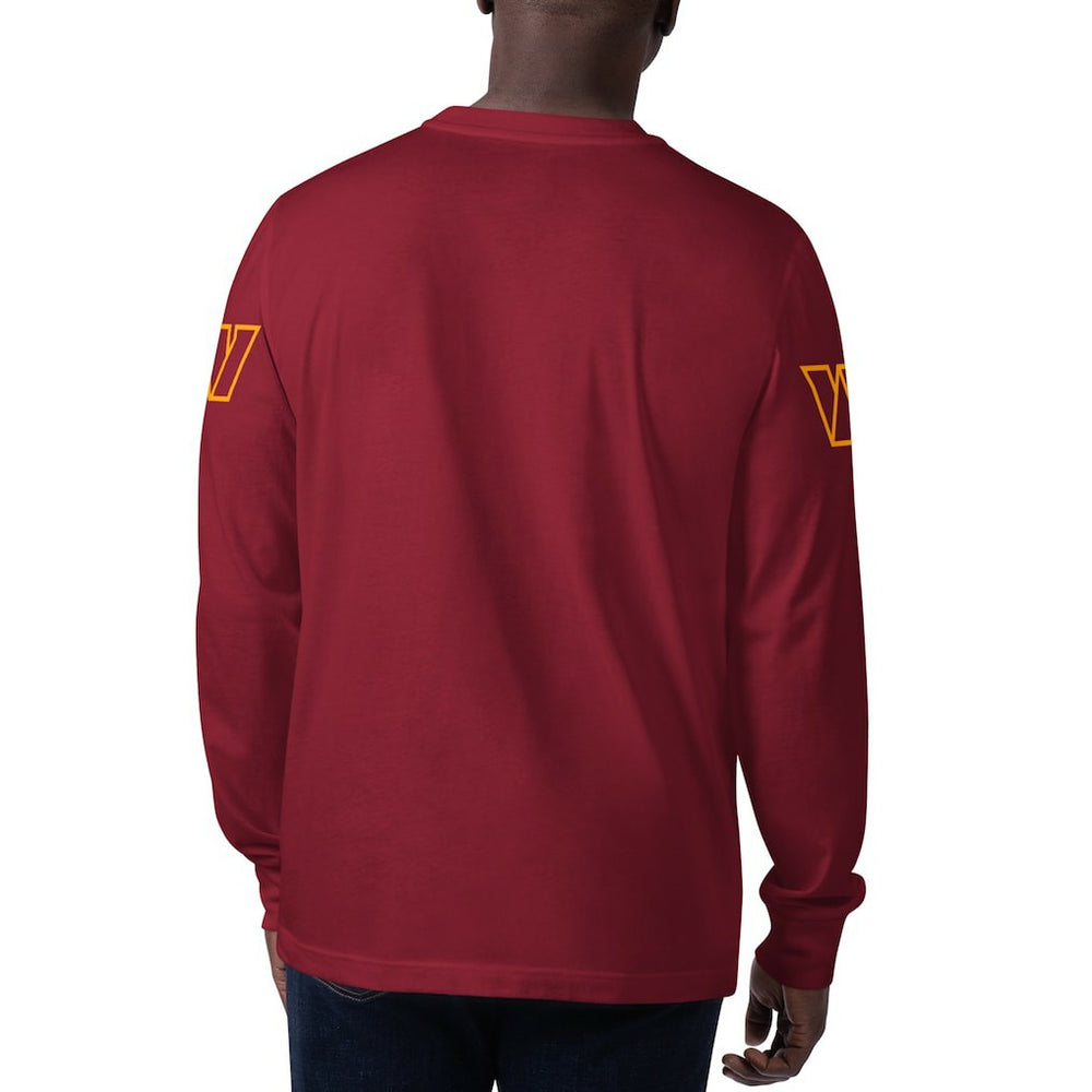 Washington Commanders  Starter Clutch Hit Long Sleeve T-Shirt