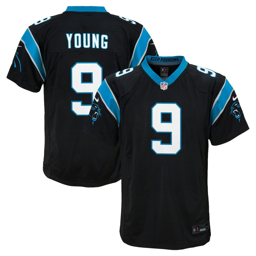 Carolina Panthers Nike Bryce Young  Youth Game Jersey