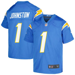 Los Angeles Chargers Nike Quentin Johnston  Youth Game Jersey