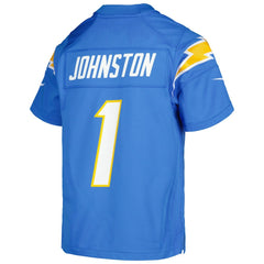 Los Angeles Chargers Nike Quentin Johnston  Youth Game Jersey