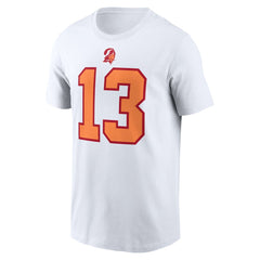 Tampa Bay Buccaneers Nike Mike Evans '76  50th Season Name & Number T-Shirt