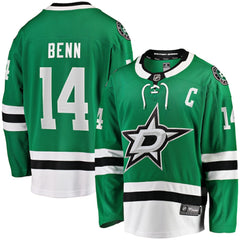 Jamie Benn Dallas Stars Fanatics Captain Patch Home Breakaway Jersey Outlet