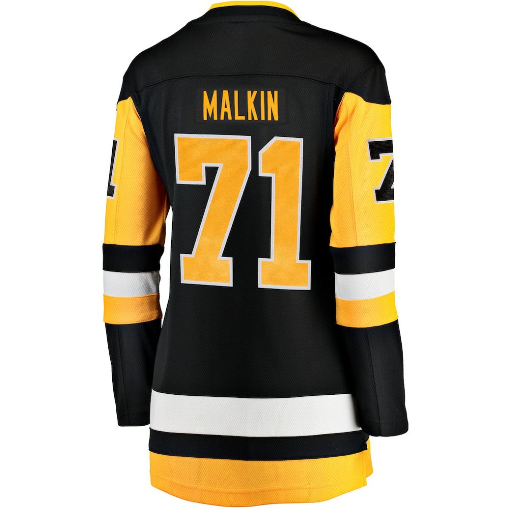 Evgeni Malkin Pittsburgh Penguins Fanatics Women's Home Breakaway Player Jersey Outlet