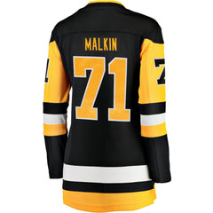 Evgeni Malkin Pittsburgh Penguins Fanatics Women's Home Breakaway Player Jersey Outlet