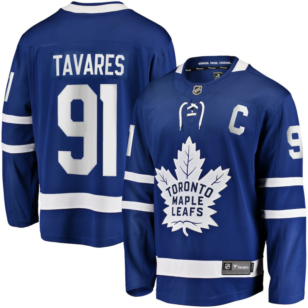 John Tavares Toronto Maple Leafs Fanatics Captain Patch Home Breakaway Jersey Outlet