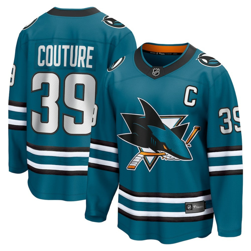 Logan Couture San Jose Sharks Fanatics Home Breakaway Jersey Outlet