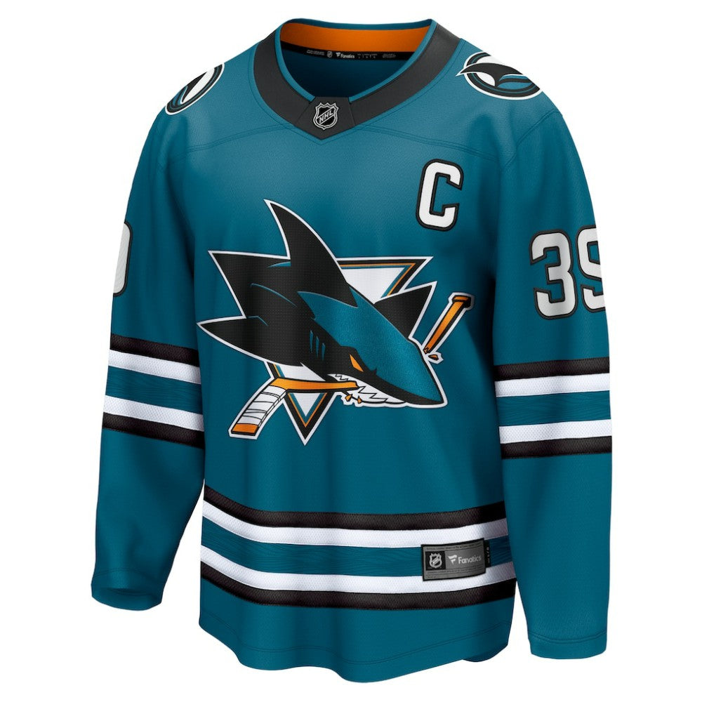 Logan Couture San Jose Sharks Fanatics Home Breakaway Jersey Outlet