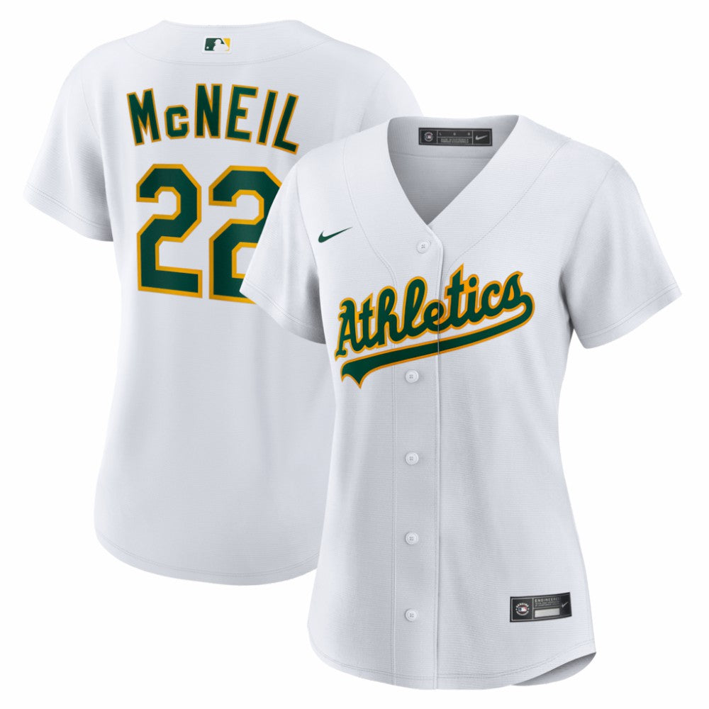Jeff McNeil Athletics Nike Women's Home Replica Jersey | MLB Shop