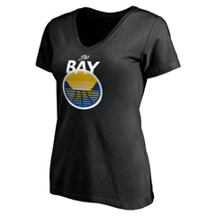 Golden State Warriors Women's Primary Logo V-Neck T-Shirt sale Outlet