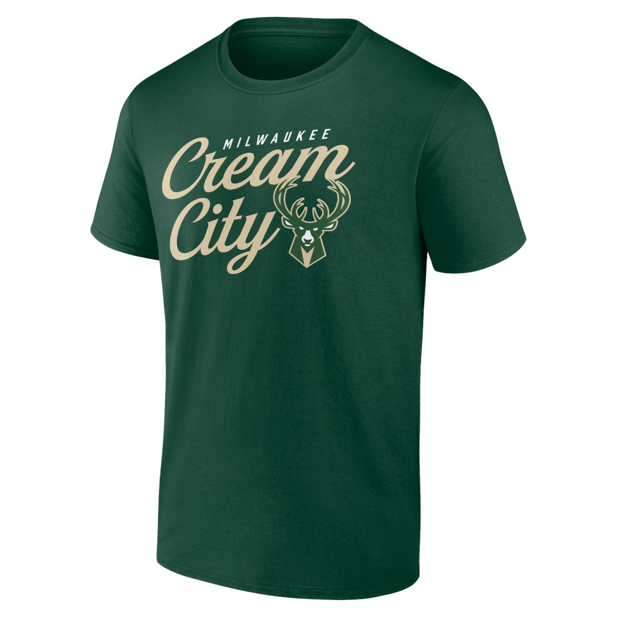 Milwaukee Bucks Hometown Collection Cream City T-Shirt New
