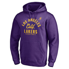 Los Angeles Lakers Hometown Collection Post Up Pullover Hoodie New