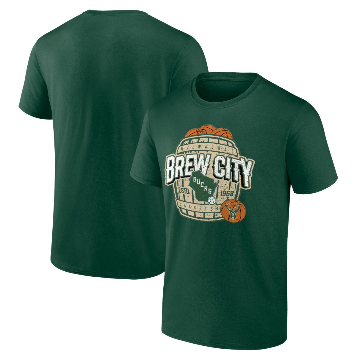Milwaukee Bucks Hometown Collection Brew City T-Shirt Online
