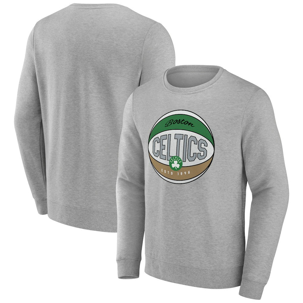 Boston Celtics Hard Color Pullover Sweatshirt Discount