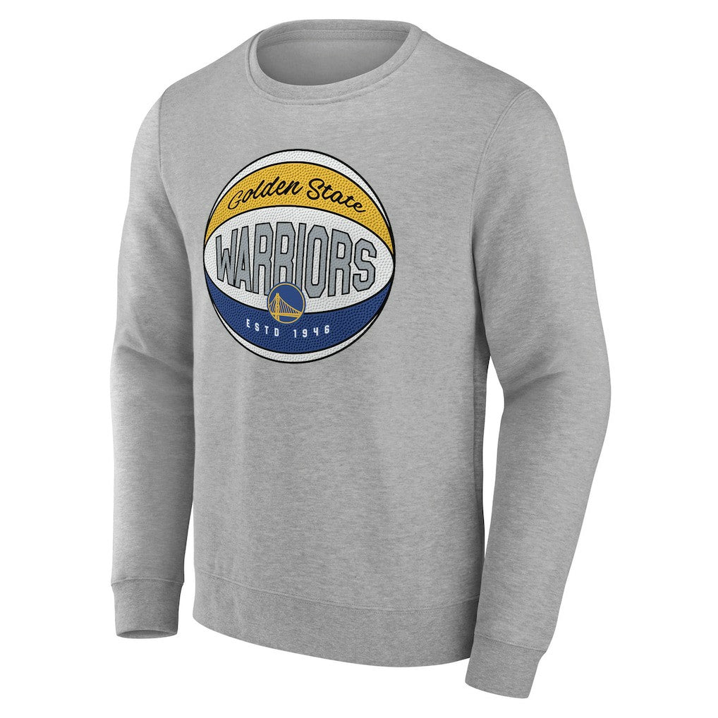 Golden State Warriors Hard Color Pullover Sweatshirt sale New