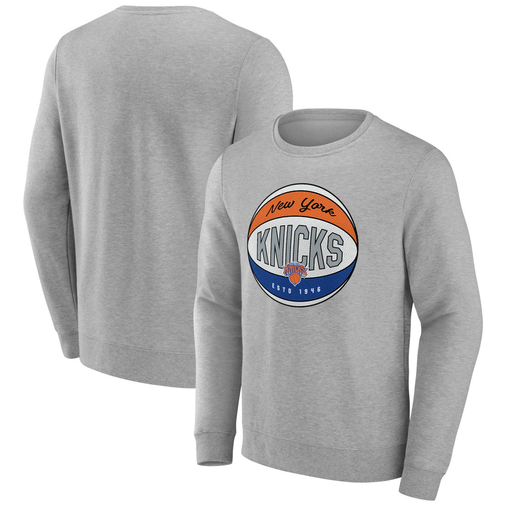 New York Knicks Hard Color Pullover Sweatshirt Discount