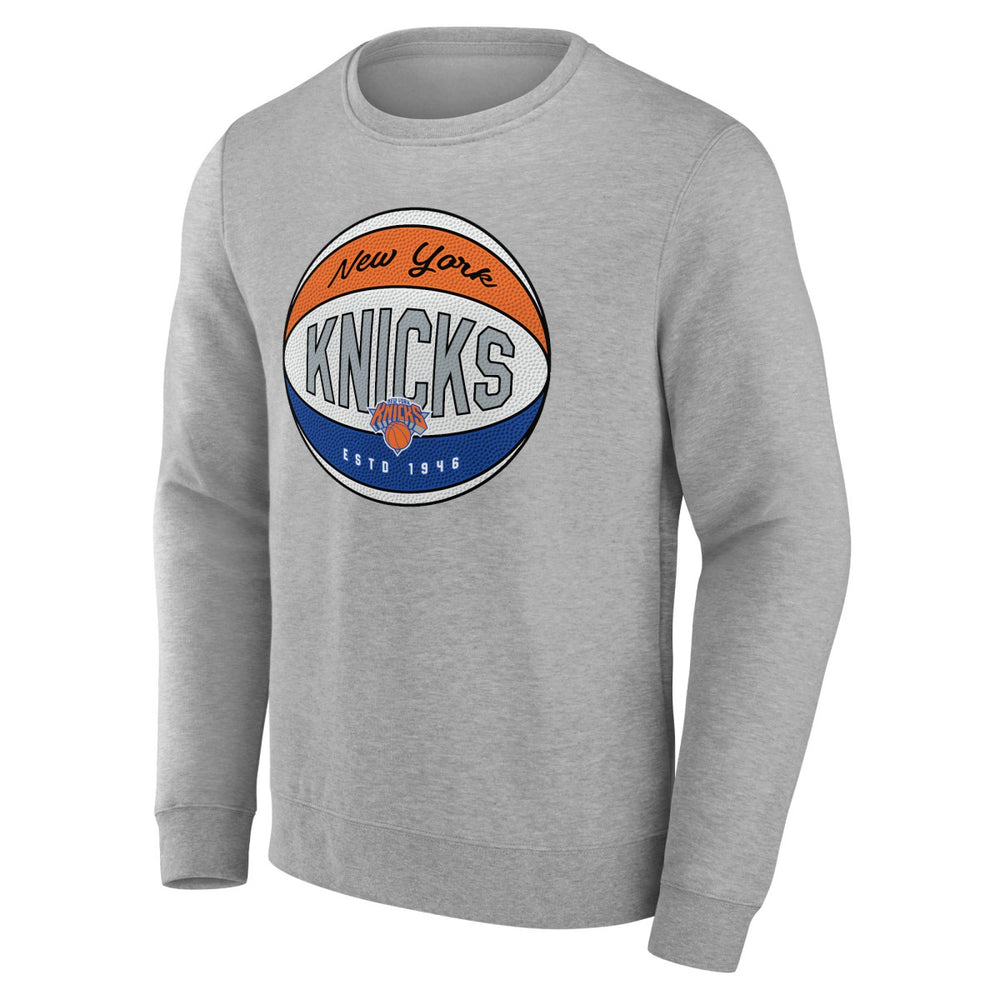 New York Knicks Hard Color Pullover Sweatshirt Discount