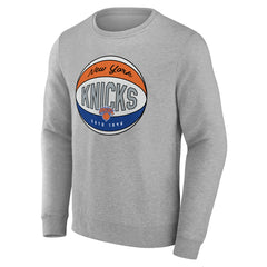 New York Knicks Hard Color Pullover Sweatshirt Discount