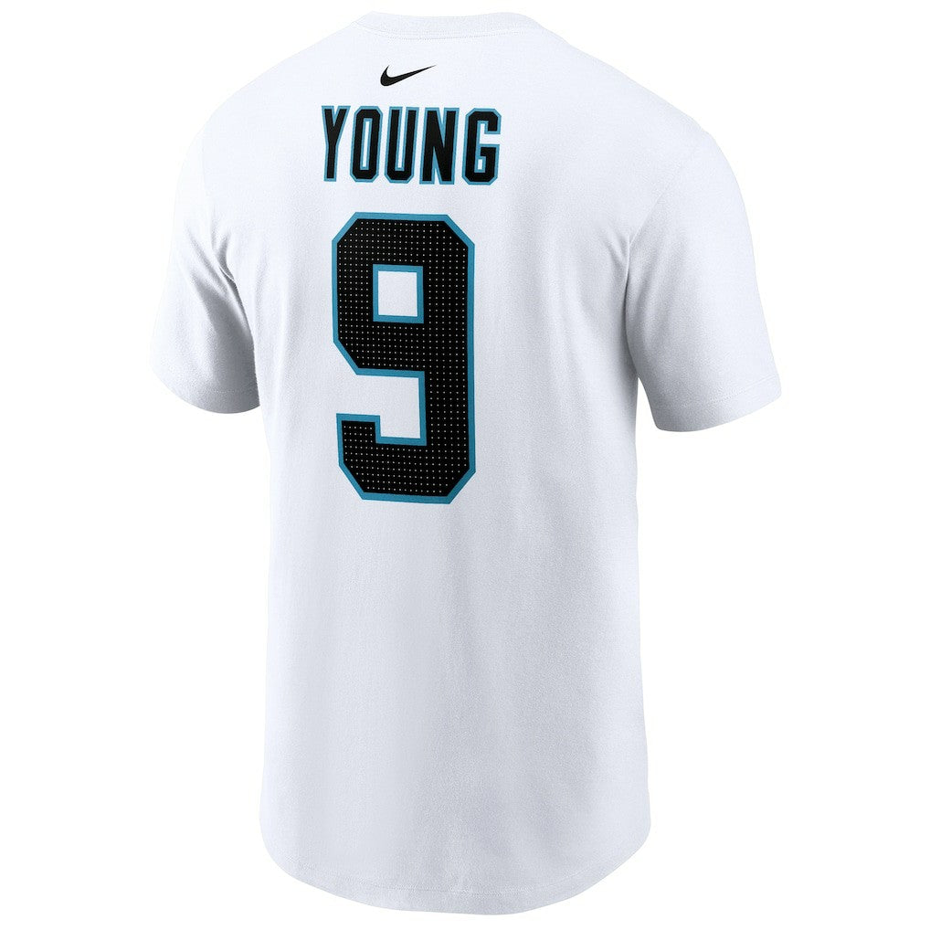 Carolina Panthers Nike Bryce Young  Player Name & Number T-Shirt