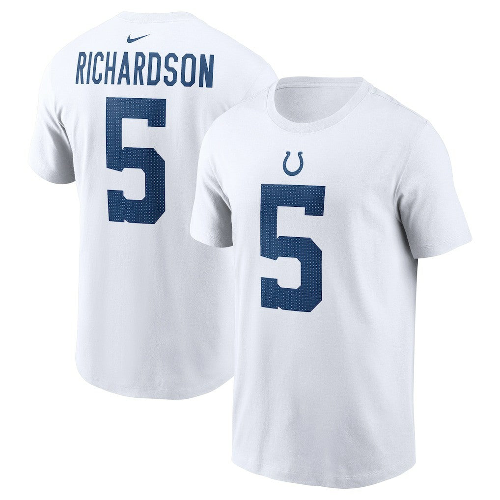 Indianapolis Colts Nike Anthony Richardson  Player Name & Number T-Shirt