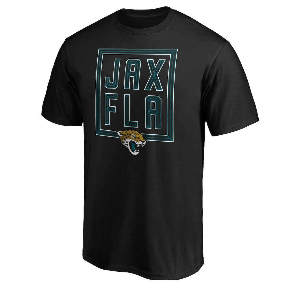 Jacksonville Jaguars  Hometown Collection Initial Outline T-Shirt