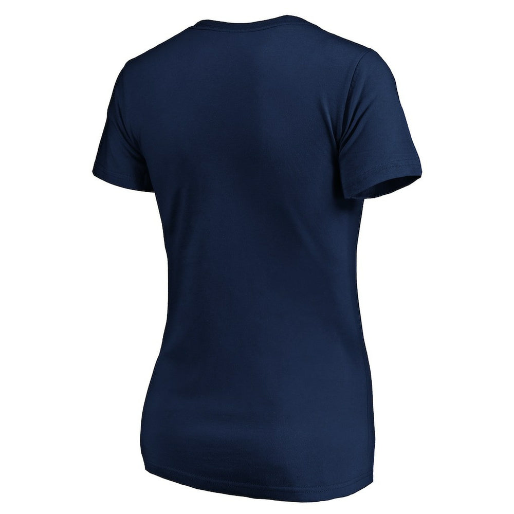 New England Patriots  Women's Script V-Neck T-Shirt