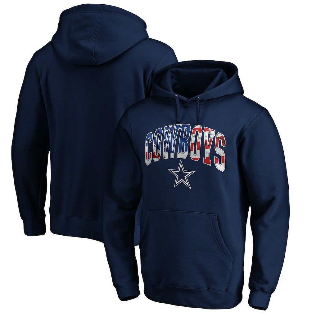 Dallas Cowboys  Banner Wave Pullover Hoodie