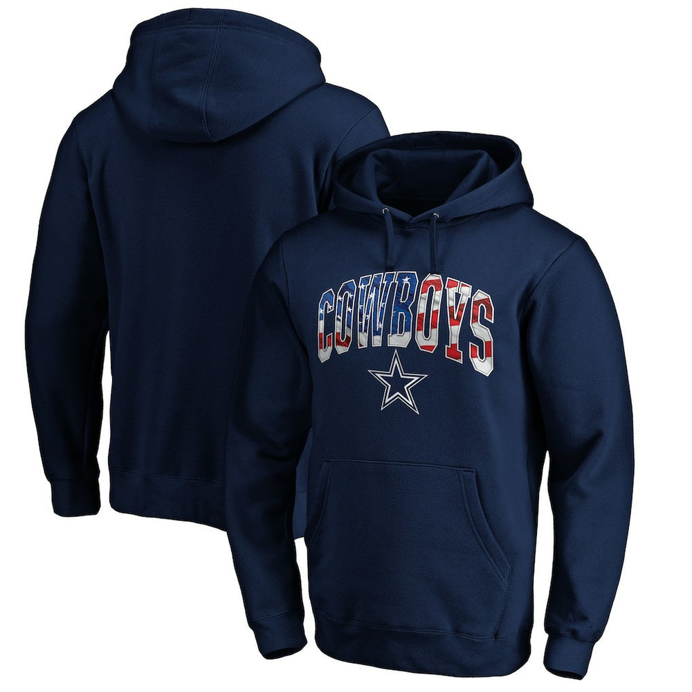 Dallas Cowboys  Banner Wave Pullover Hoodie