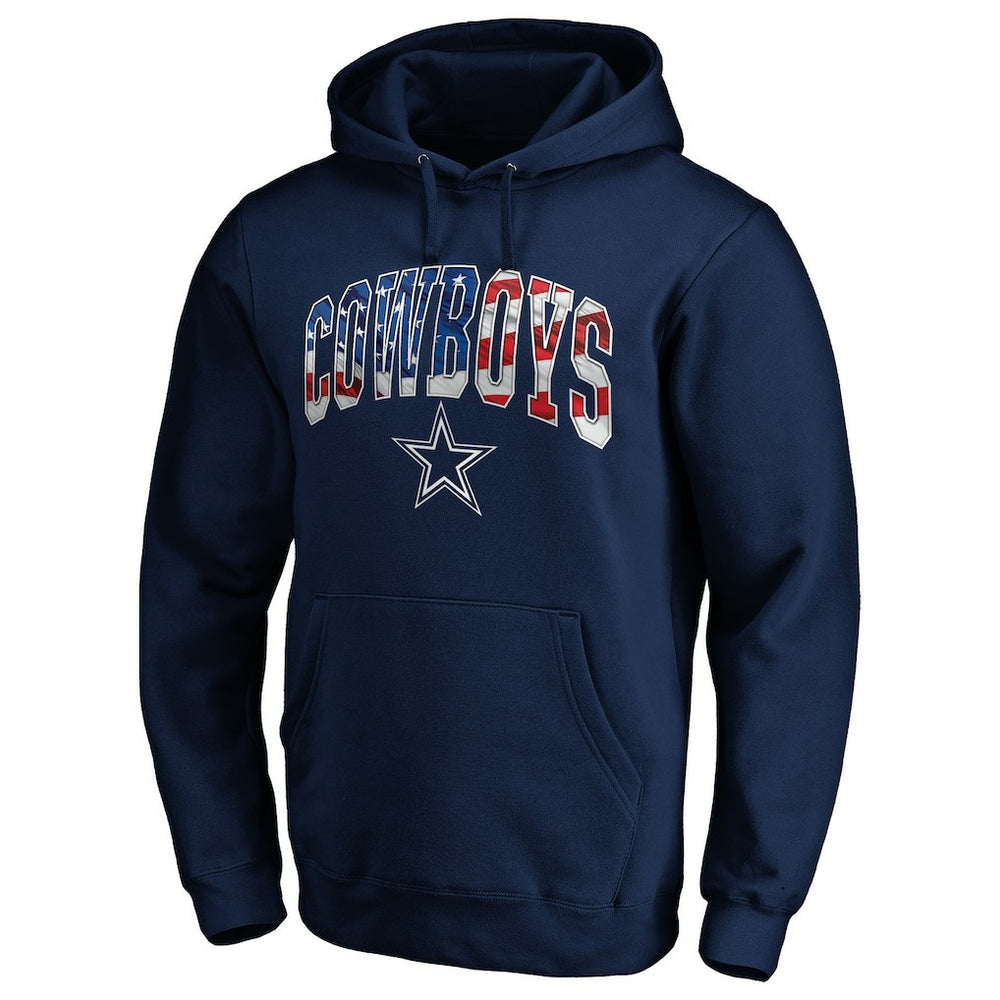 Dallas Cowboys  Banner Wave Pullover Hoodie