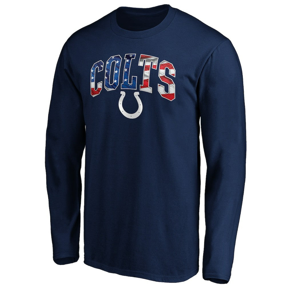 Indianapolis Colts  Banner Wave Long Sleeve T-Shirt