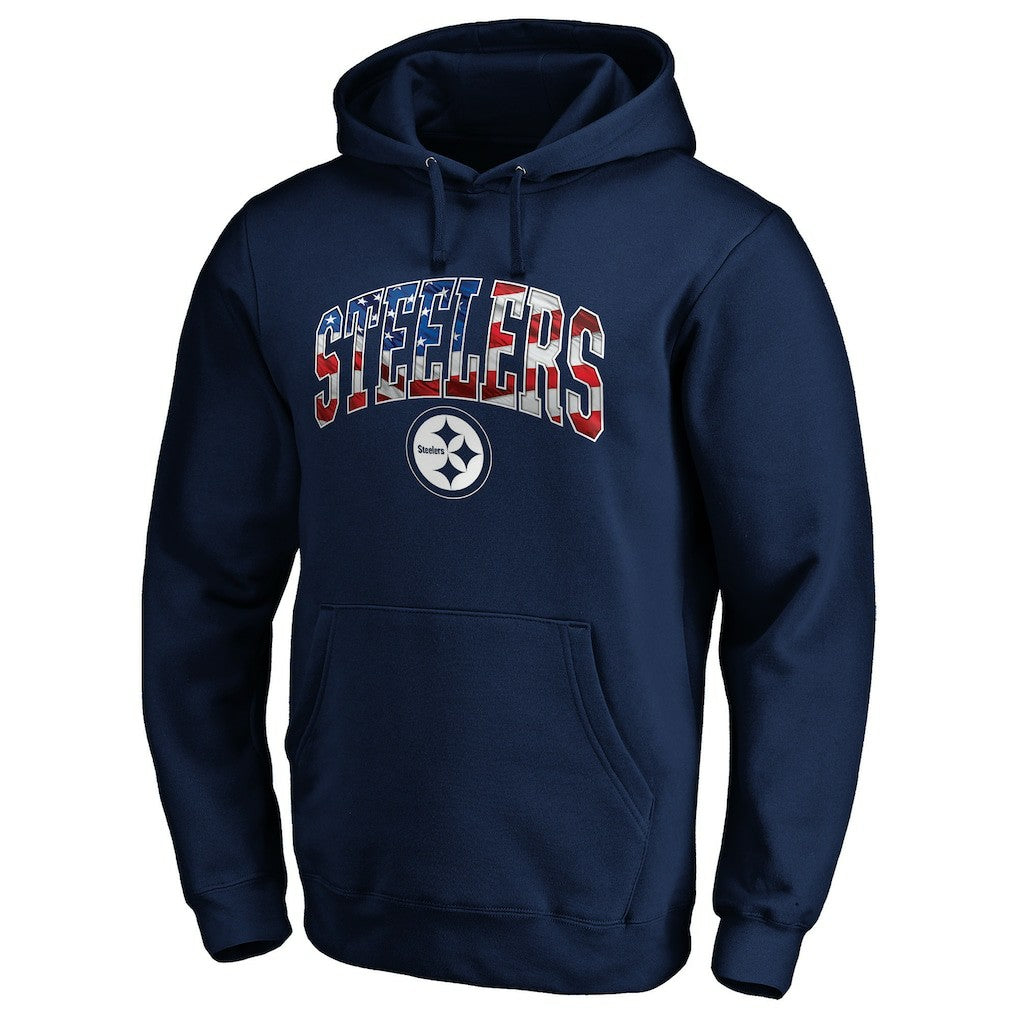Pittsburgh Steelers  Banner Wave Pullover Hoodie
