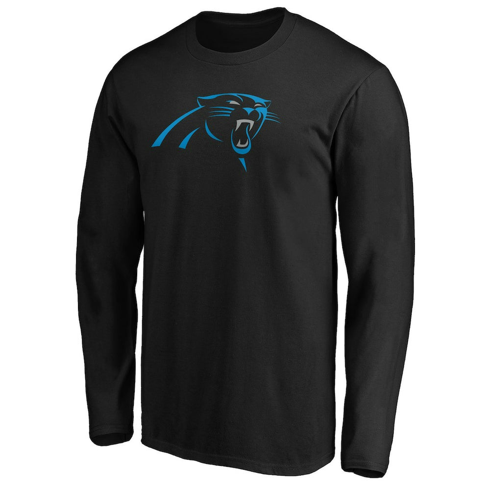 Carolina Panthers  Primary Logo Long Sleeve T-Shirt