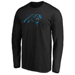 Carolina Panthers  Primary Logo Long Sleeve T-Shirt
