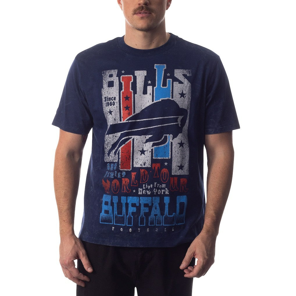 Buffalo Bills  The Wild Collective Unisex Tour Band T-Shirt