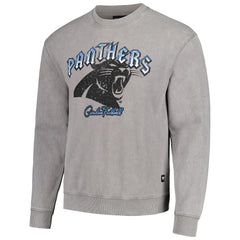 Carolina Panthers  The Wild Collective Unisex Distressed Pullover Sweatshirt
