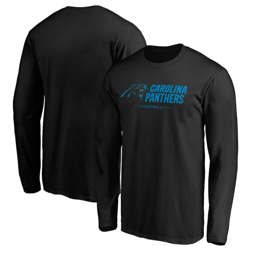 Carolina Panthers  Team Lockup Long Sleeve T-Shirt