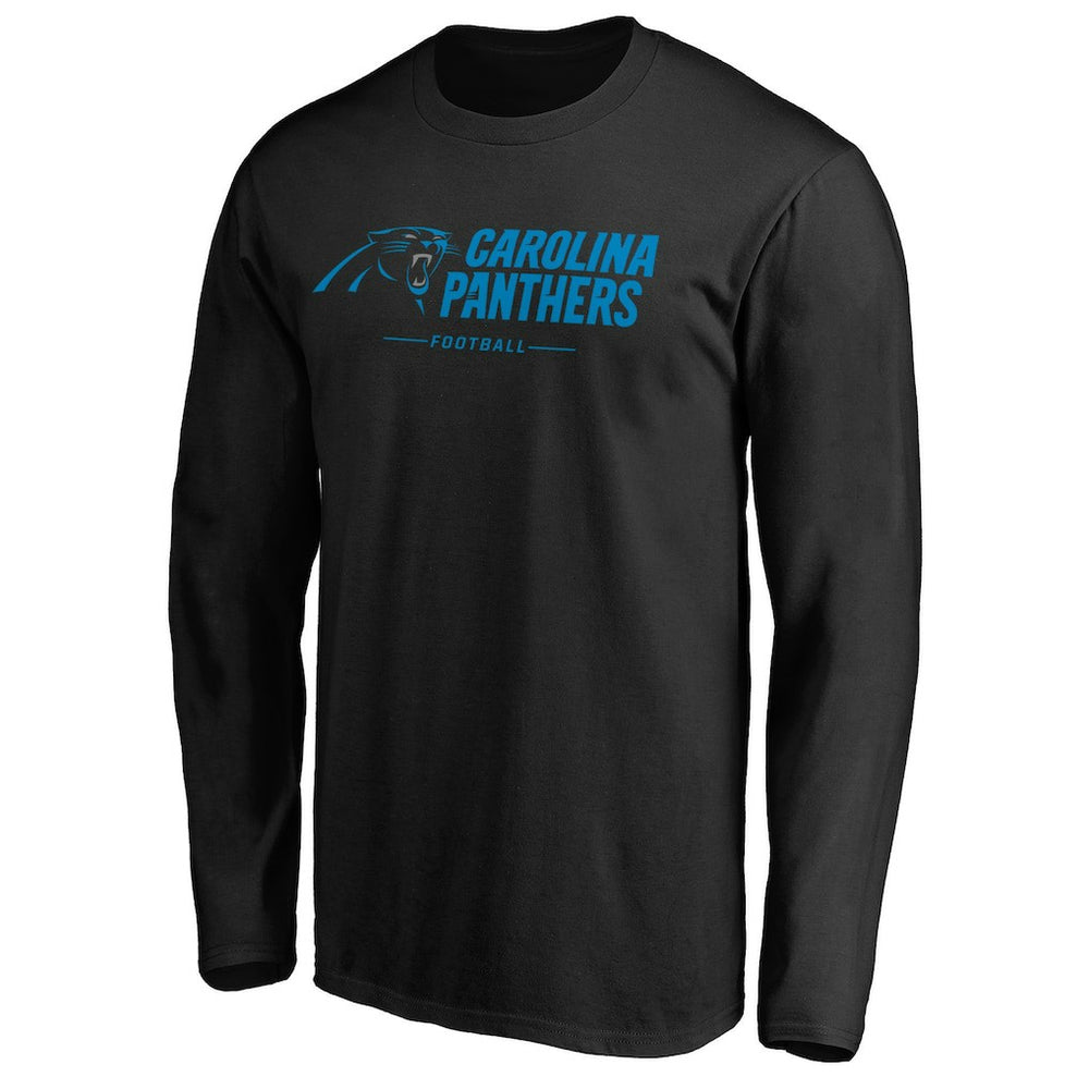 Carolina Panthers  Team Lockup Long Sleeve T-Shirt