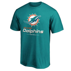 Miami Dolphins  Team Lockup T-Shirt