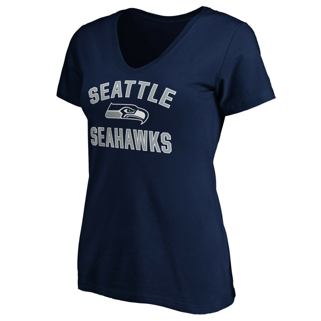Seattle Seahawks  Women's Victory Arch V-Neck T-Shirt