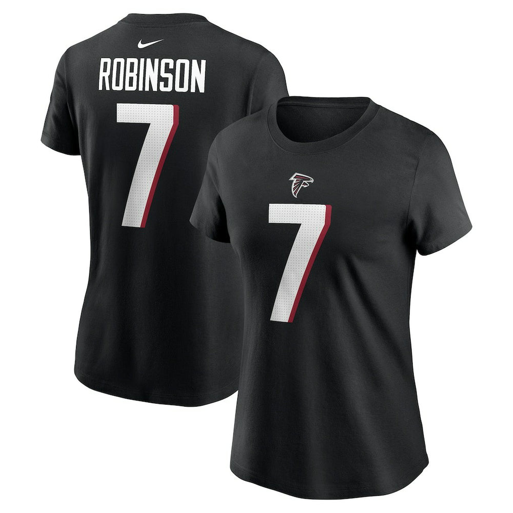 Atlanta Falcons Nike Bijan Robinson  Women's Player Name & Number T-Shirt